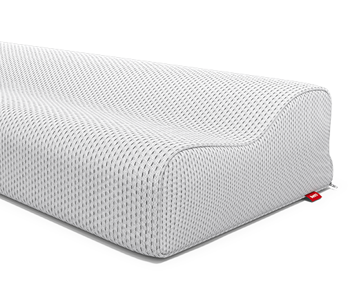 BODYGUARD® Ergonomic Pillow. Also bears the Oeko-Tex® Standard 100 seal.	