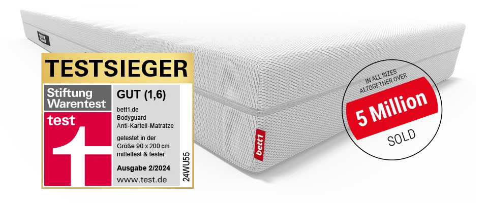 BODYGUARD® Anti-Cartel-Mattress