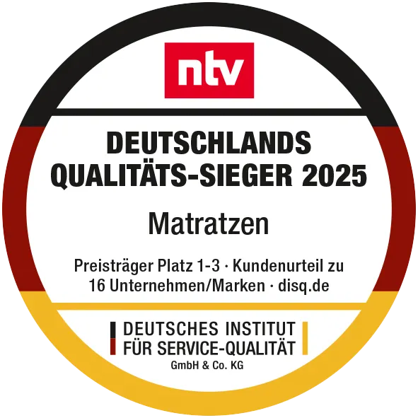 Siegel ntv: Deutschlands Qualitäts-Sieger 2025