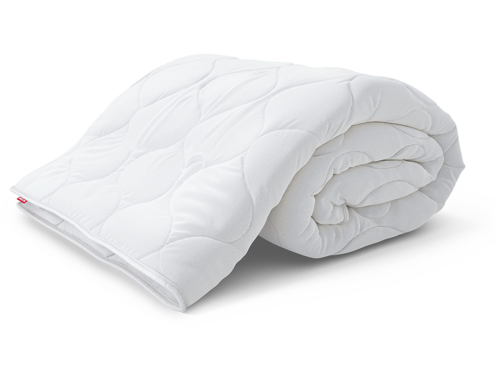 The BODYGUARD All-Season Duvet medium warm rolled up 