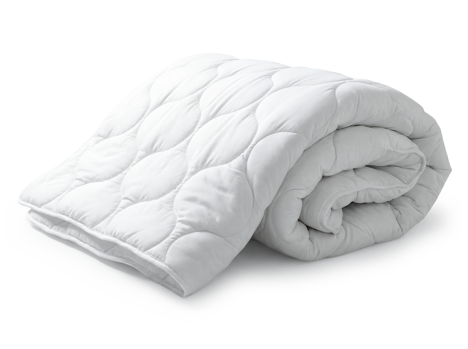 Die BODYGUARD Ganzjahresdecke mittelwarm eingerollt