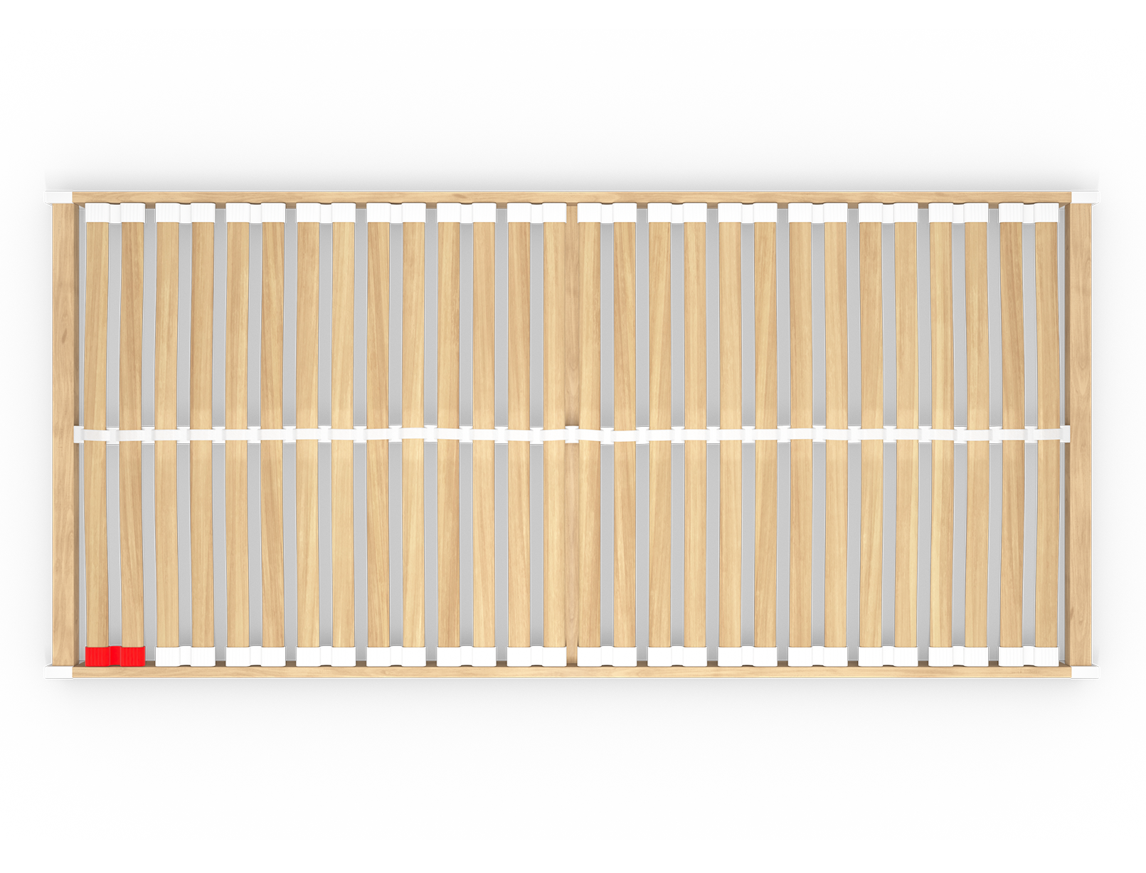 The BODYGUARD® Slatted Frame Basic from above	