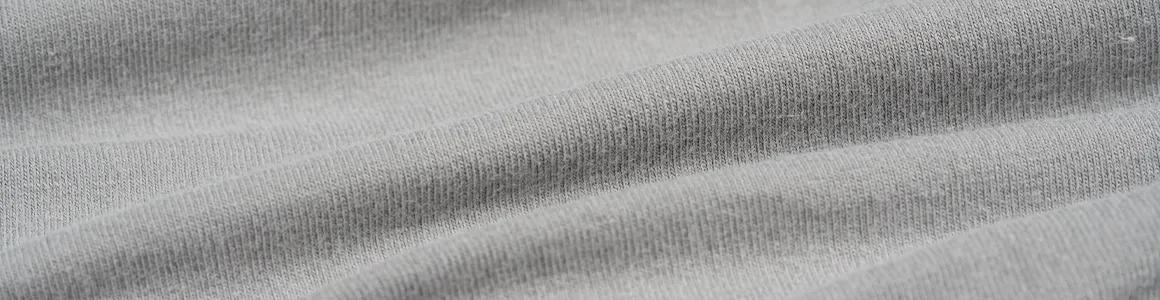 Close-up of jersey fitted sheet