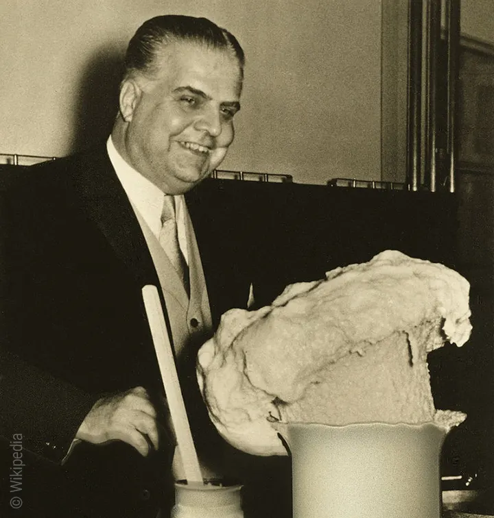 Photo: Otto Bayer, discoverer of polyurethanes