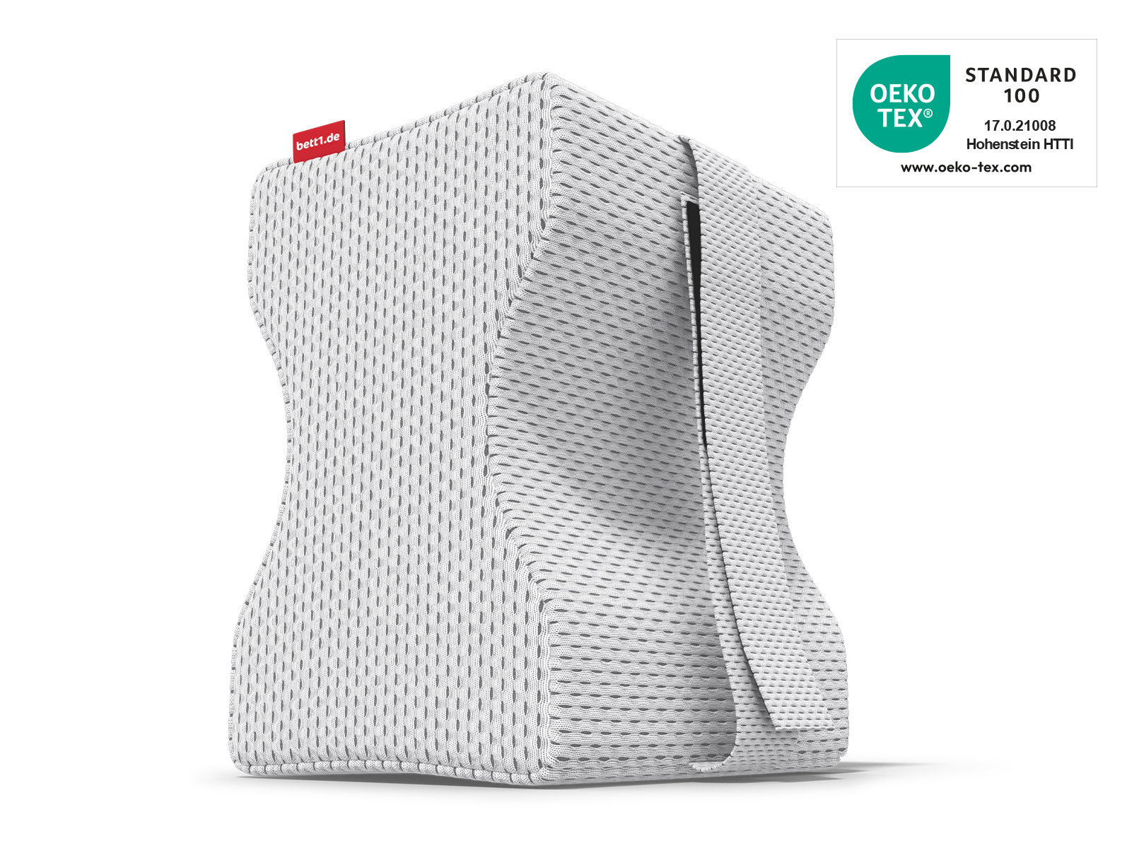 BODYGUARD® Knee Pillow. Also bears the Oeko-Tex® Standard 100 seal.