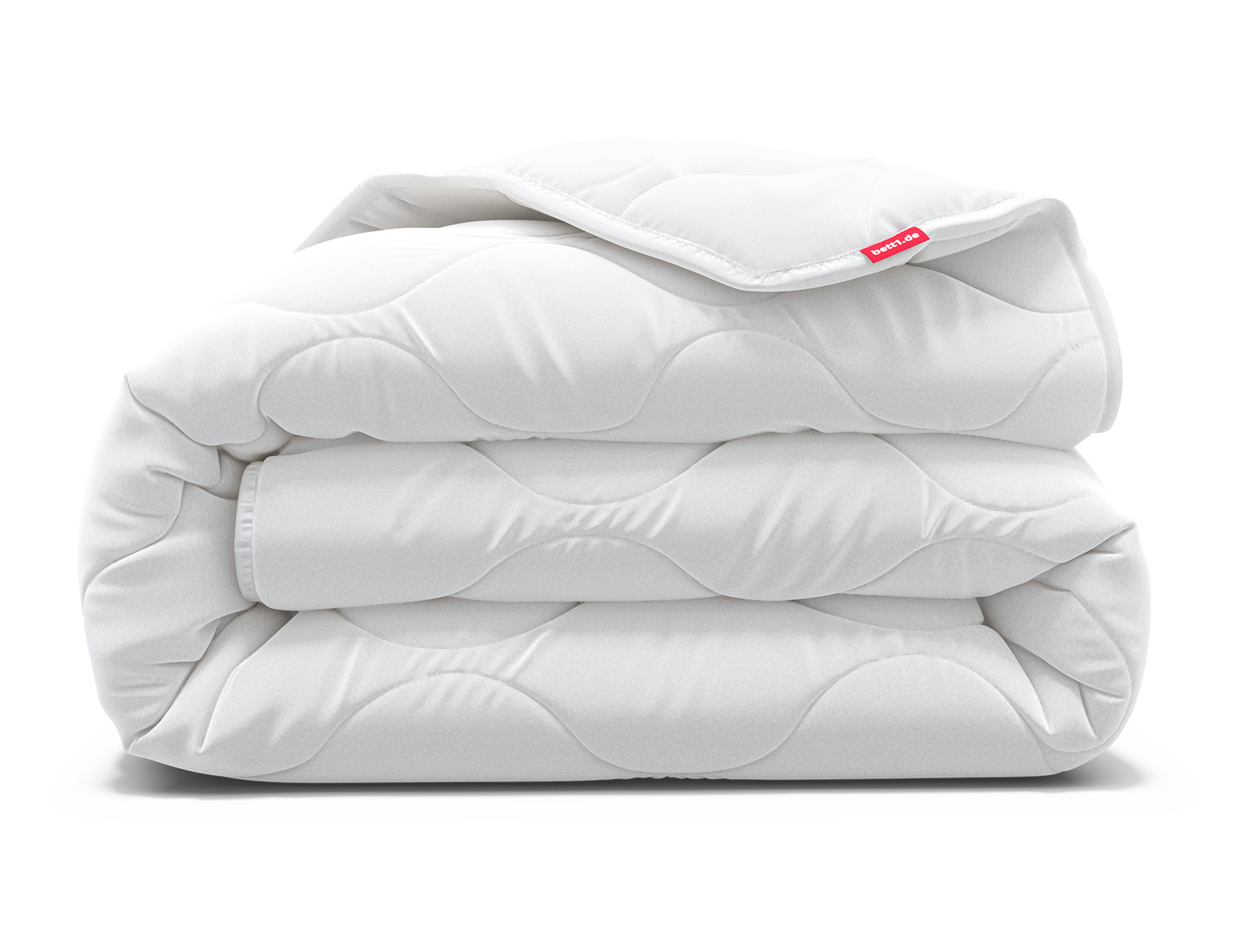 The BODYGUARD all-season blanket (medium warmth), folded up.