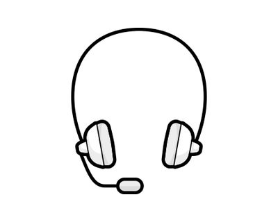  Illustration: a headset.