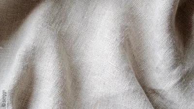 Close-up: Linen fabric